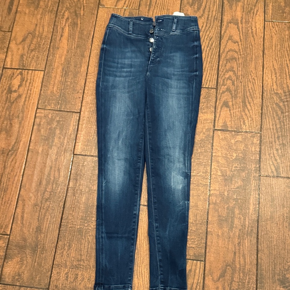 Guess Women's High Rise Jeans - Midnight Blue